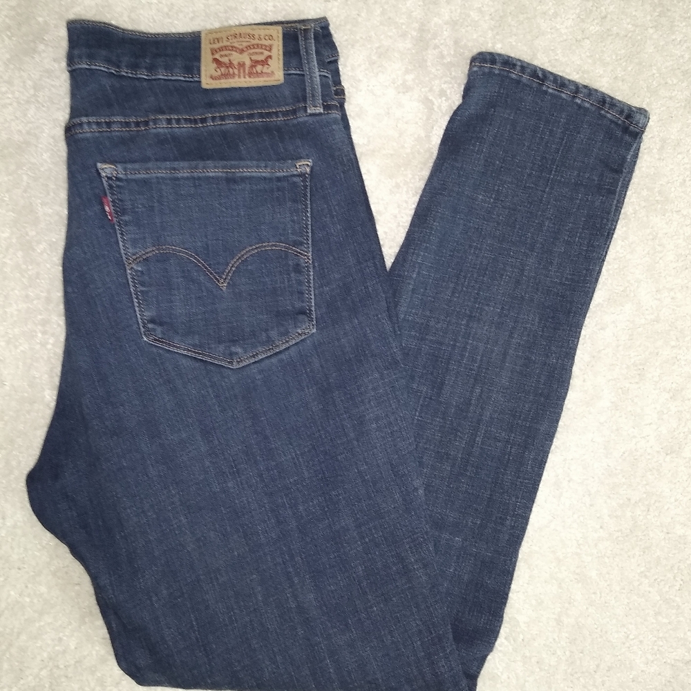 LEVI'S 311 SHAPING SKINNY BLUE JEANS WOMEN'S SIZE 31 (12)